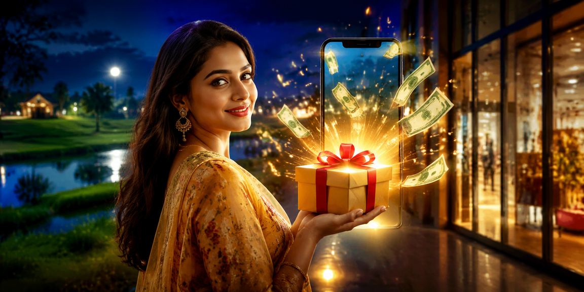 Joyful moments with Bangladeshi models celebrating cashback bonuses and lottery wins in Bogura