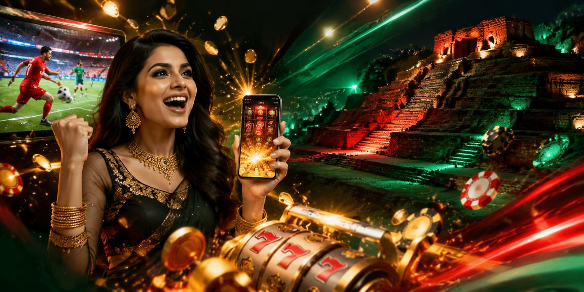 A user in red and green attire enjoying slot games in Cumilla